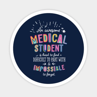 An awesome Medical Student Gift Idea - Impossible to Forget Quote Magnet